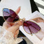Lunettes de soleil tendance en forme de chat pour femmes - Style vintage de luxe