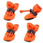 New 4pcs Pet Dog Shoes Anti-slip Rain Snow Boot Thick Warm For  Small Cats Dogs Puppy Dog Socks Booties - Korvel