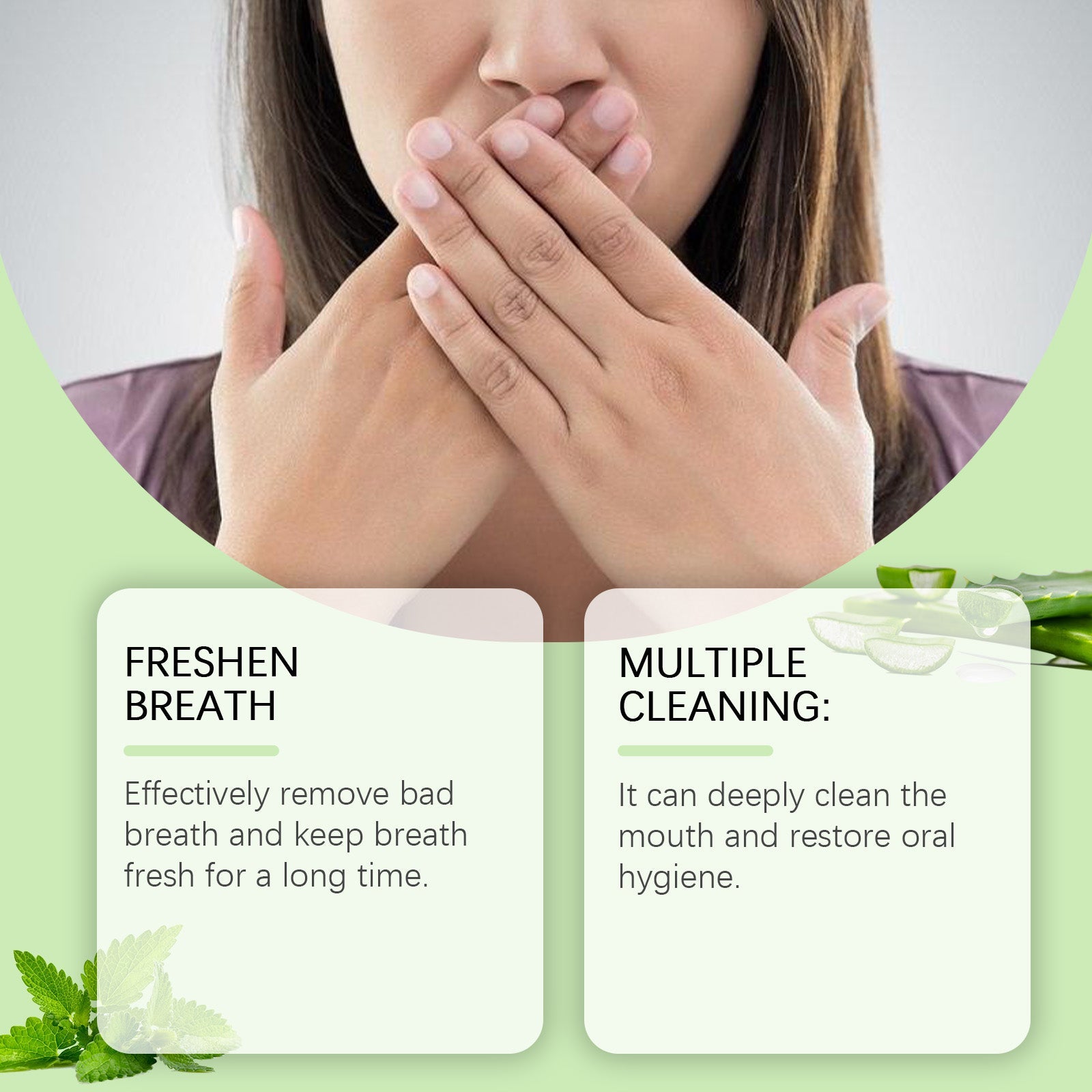 Oral Coconut Mouthwash Oral Odor Cleaning Daily Care Teeth Fresh Cleaning Solution - Korvel