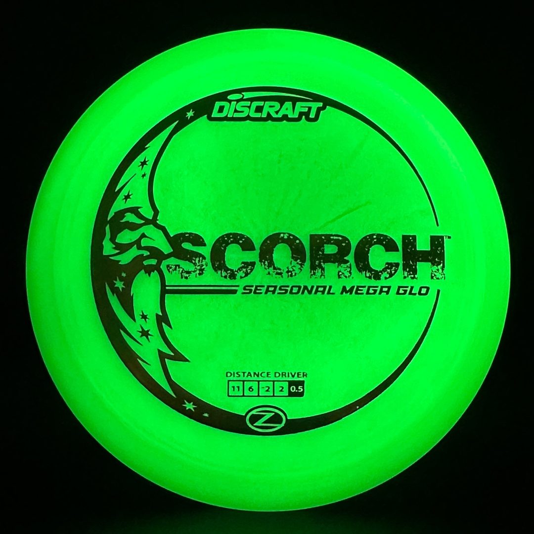 Discraft Mega Glo Scorch - Disco de Golf de Temporada