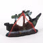 Ship fish tank resin water grass landscape decoration - Korvel