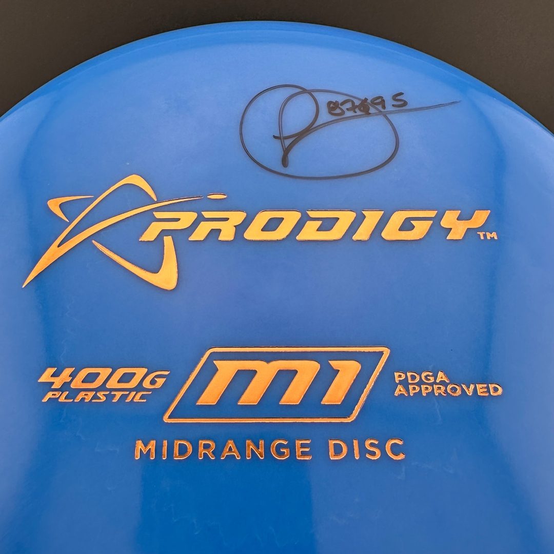 M1 (400g) Signed Disc - Bar Stamp by Alex Sakash