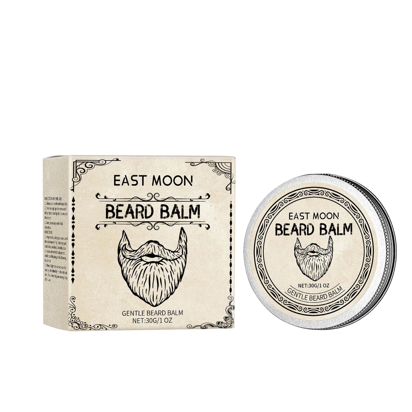 Vanilla Beard Care Wax Natural Vanilla Fragrance Gently Nourishes Beard Hair Beard - Korvel