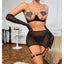 Sexy Underwear Sexy Women's Hollow Splicing Underwear Sex Set - Korvel