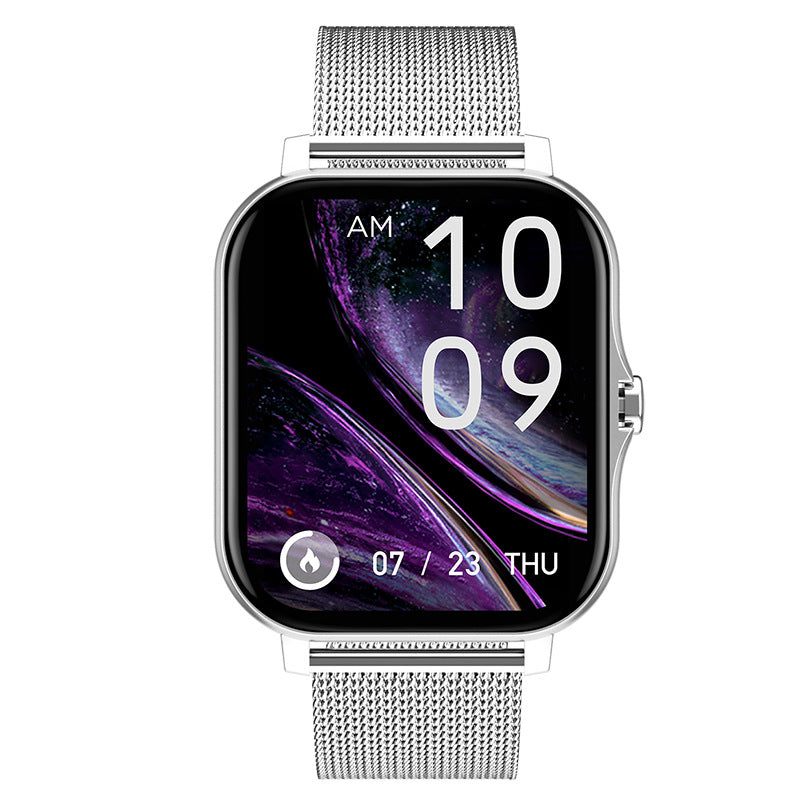 CT2 Smart Watch Full Touch Fitness Smart Watch Heart Rate Monitor Bluetooth Call Waterproof Watch - Korvel