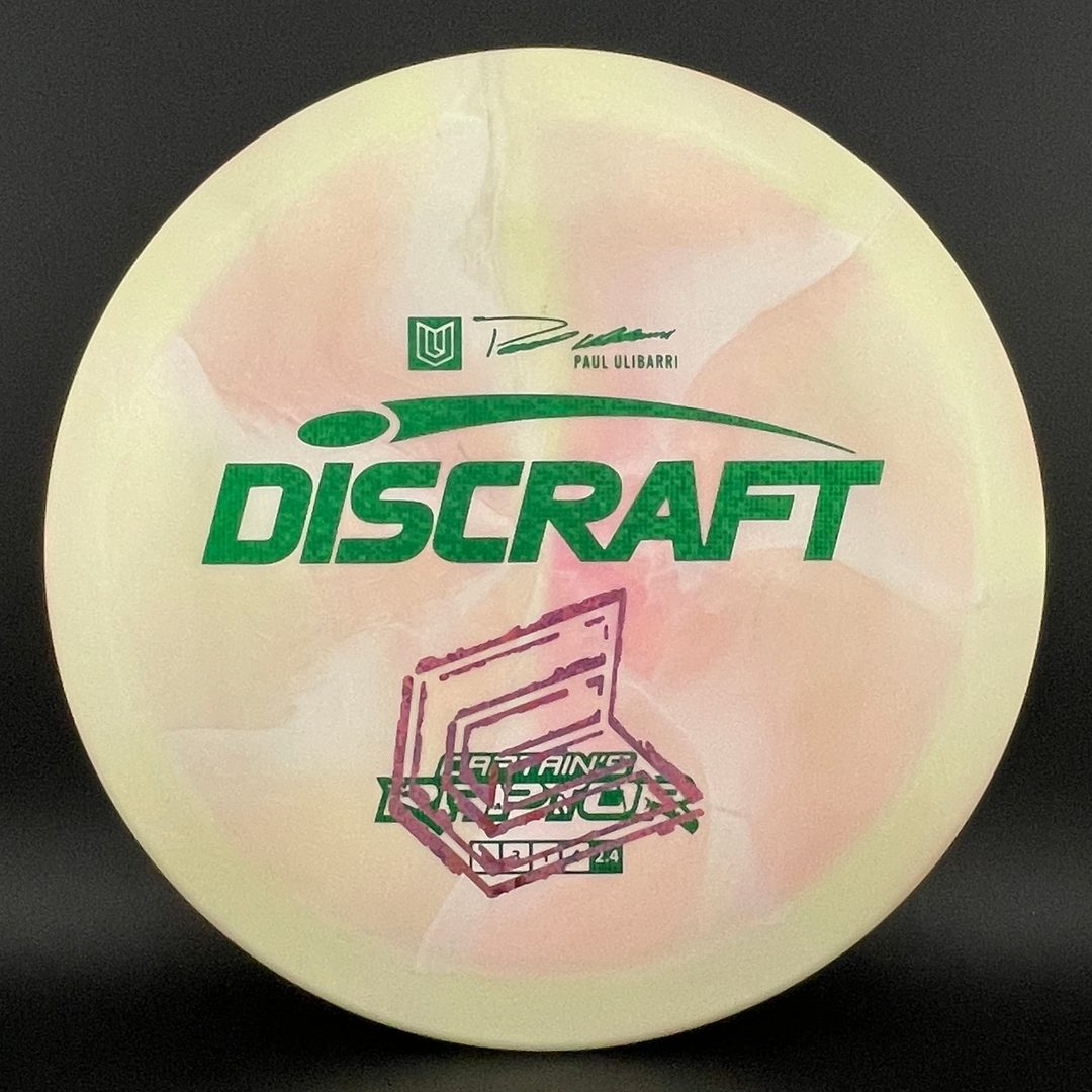 ESP Swirl Captain's Raptor - Erreur d'impression - Tampon Paul Ulibarri