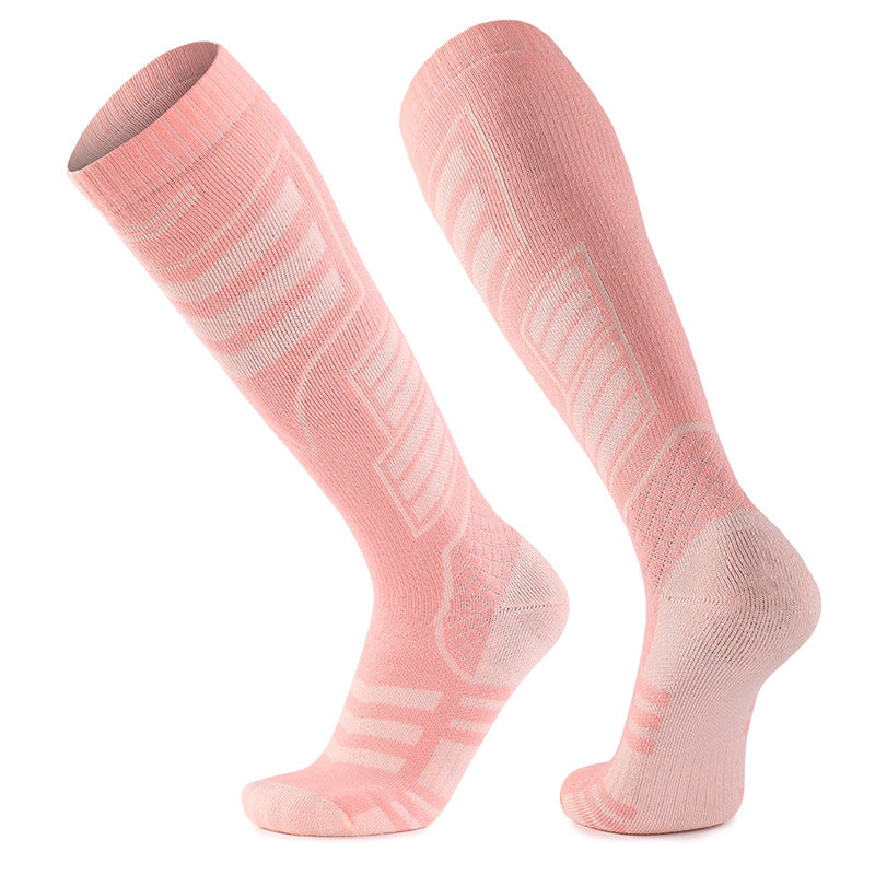 Chaussettes de ski en laine mérinos premium - Chaussettes de sport longues