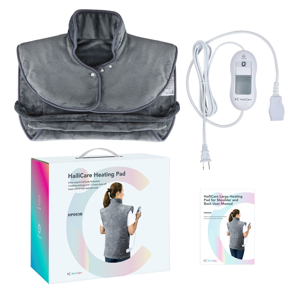 Premium Plug-In Heating Shawl Blanket - Flannel Electric Comfort