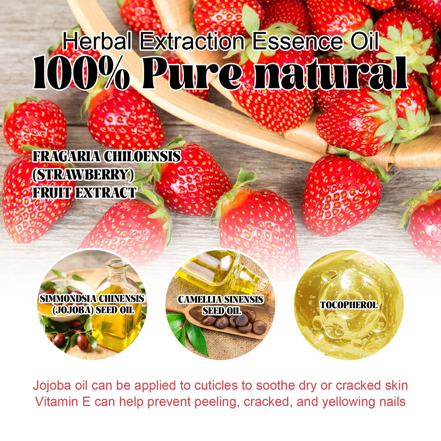 Huile à Cuticules Premium pour des Ongles Nourris et Magnifiques