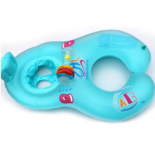 Anillo de natación premium madre-hijo para días divertidos en la piscina