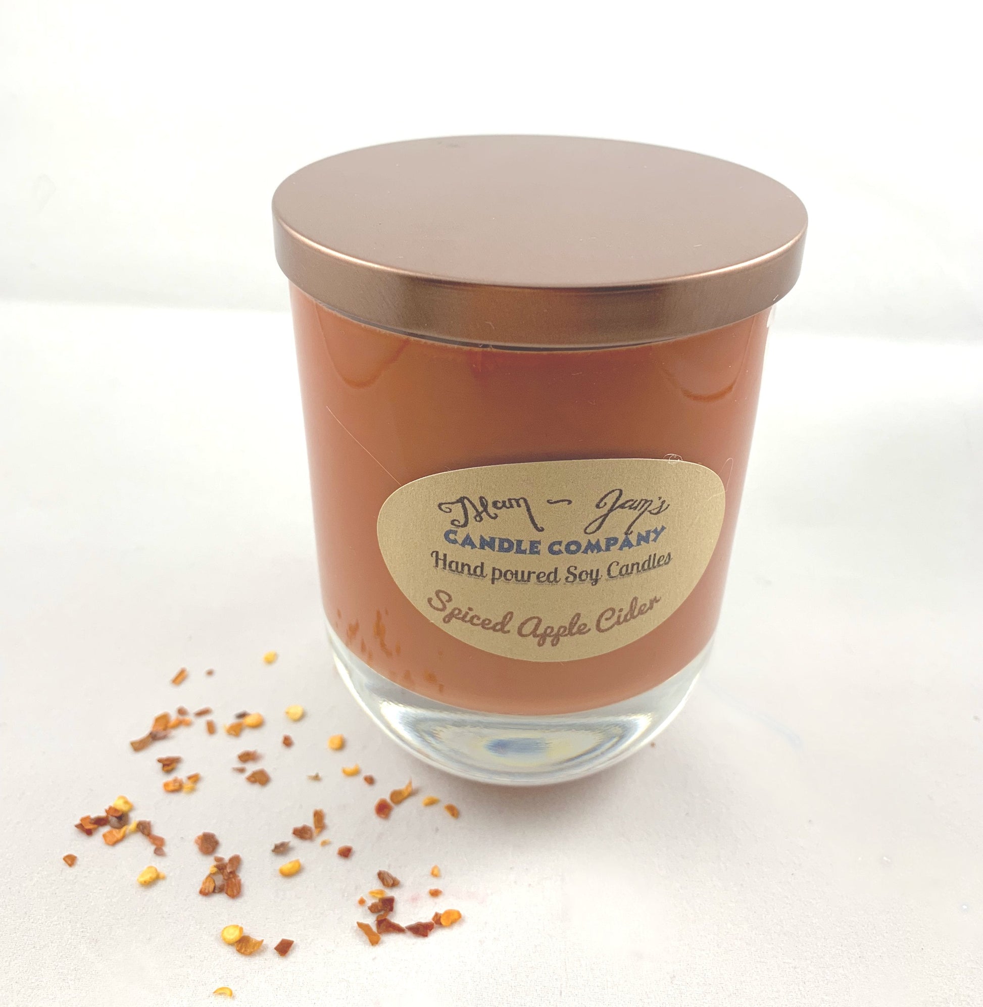 Spiced Apple Soy Candle – Warm & Inviting Fall Scent | Mam Jam’s - Korvel