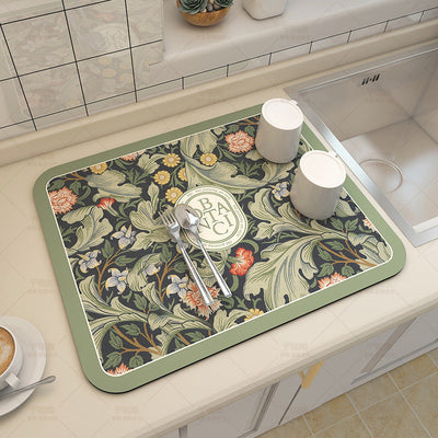 Premium Kitchen Countertop Drainage Pad for Tableware