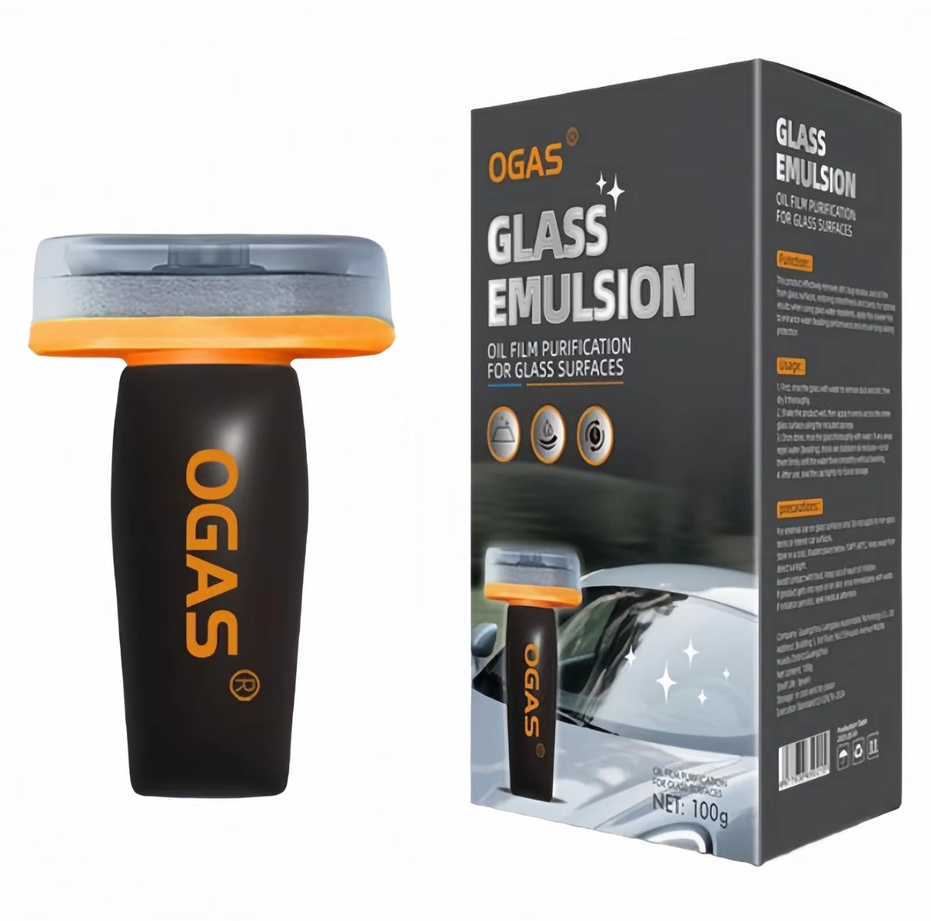 AutoView Oil Film Remover - Nettoyant de Pare-Brise Premium