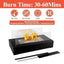 Desktop alcohol fireplace indoor metal fireplace rectangular portable real fire fireplace outdoor fireplace - Korvel