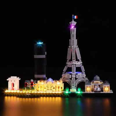 Vonado LED Lighting Set for LEGO 21044 Paris Skyline