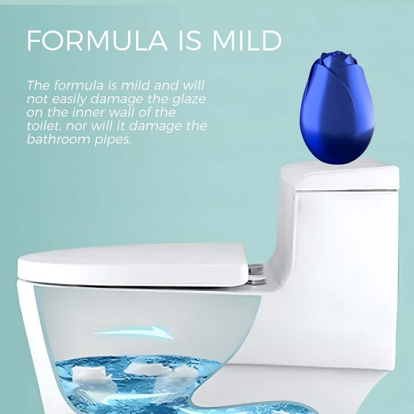 Toilet Cleaner, Household Bathroom Toilet Decontamination Descaling Fragrant Clean Toilet Deodorant Agent - Korvel