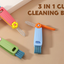 3 in 1 Cup Lid Cleaning Brush Crevice Cleaning Brush for Bottle Gap Tight Spaces Cup - Korvel