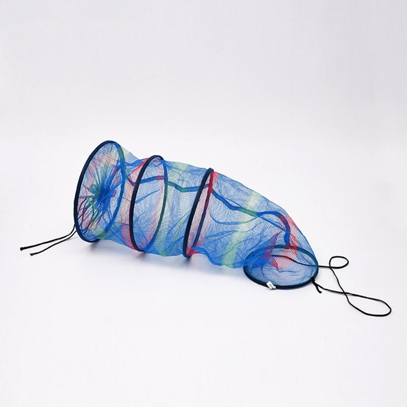 LEO Colorful 3-Layer Collapsible Fishing Net Basket - 65cm