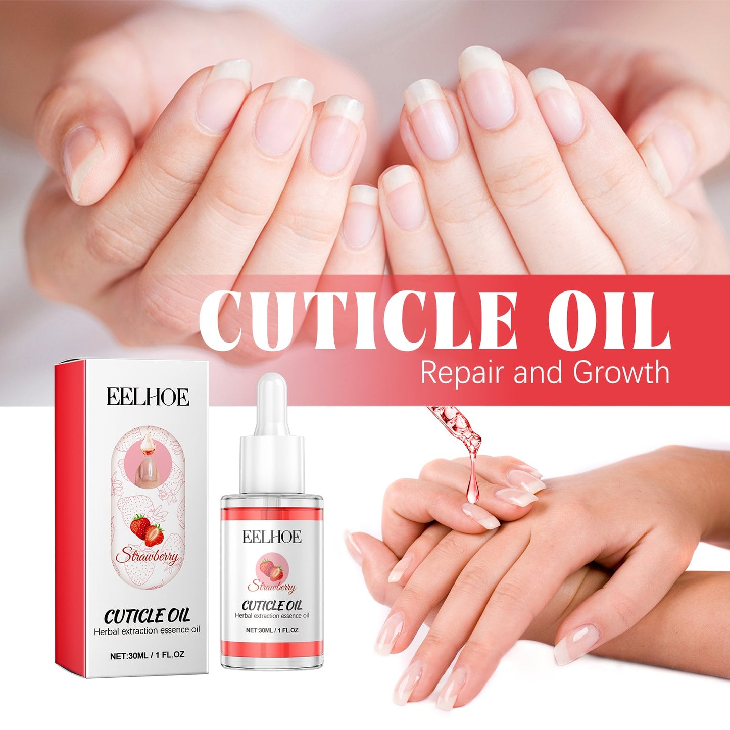 Huile à Cuticules Premium pour des Ongles Nourris et Magnifiques