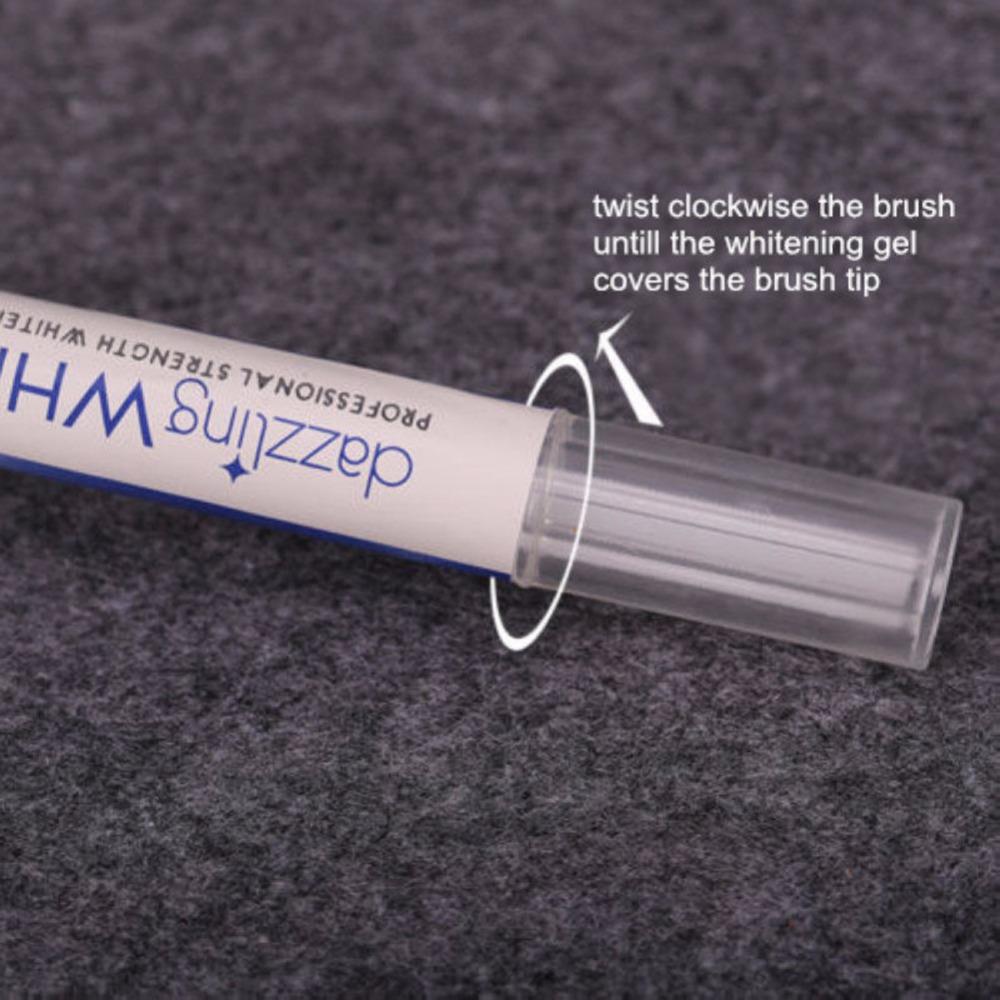 1pc Fashion New Profession Rotary Peroxide Gel Tooth Cleaning Bleaching Kit Dental White Teeth Whitening Pen - Korvel