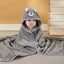wholesale child baby cartoon animal face elephant hooded towel newborn - Korvel