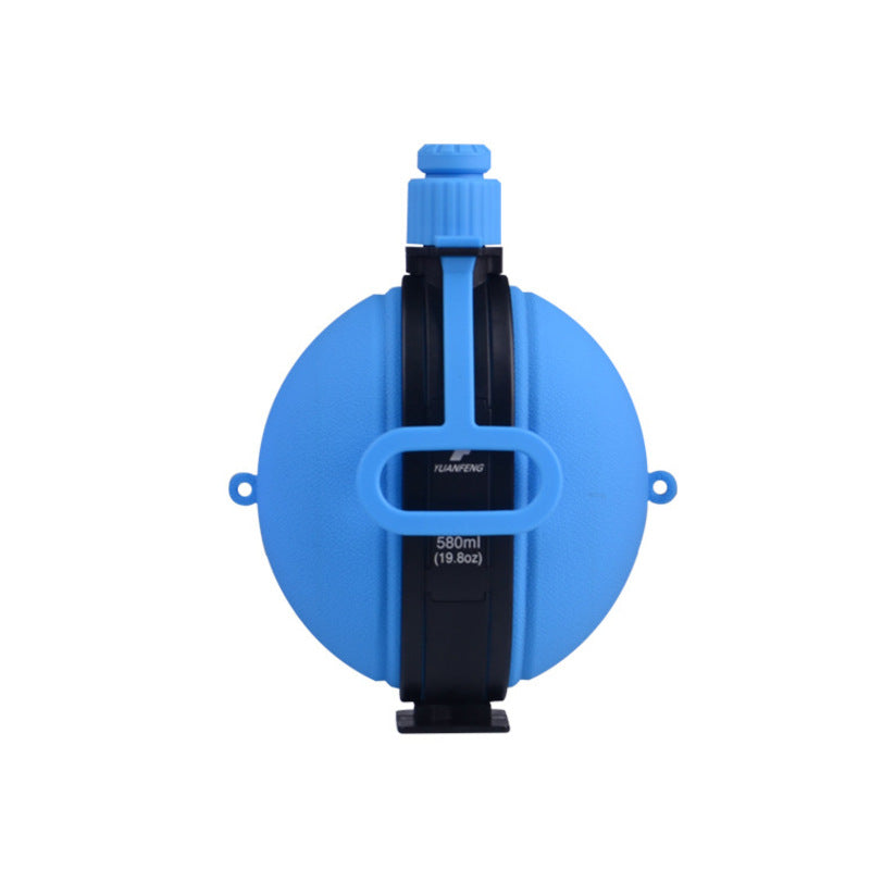 Silicone Folding Water Bottle Manufacturer Outdoor Portable Sports Water Bottle Fitness Hiking Water Bottle 580Ml - Korvel