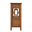 36'' Farmhouse Pine Wood Console Table Entry Sofa Table with 4 Drawers & 1 Storage Shelf (Brown) - Korvel