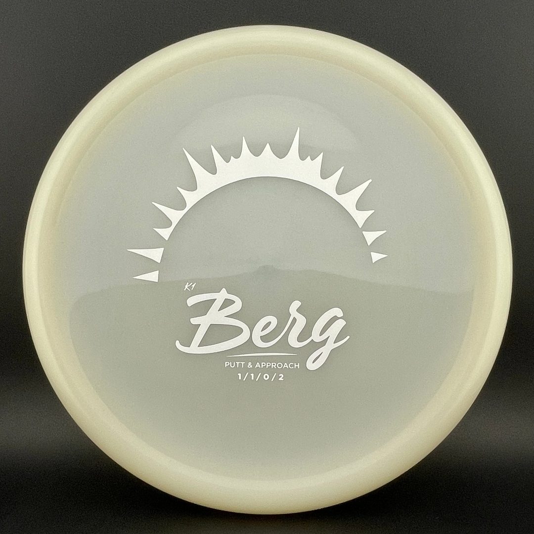 K1 Glow Berg - 2024 Edition Disc Golf Putter