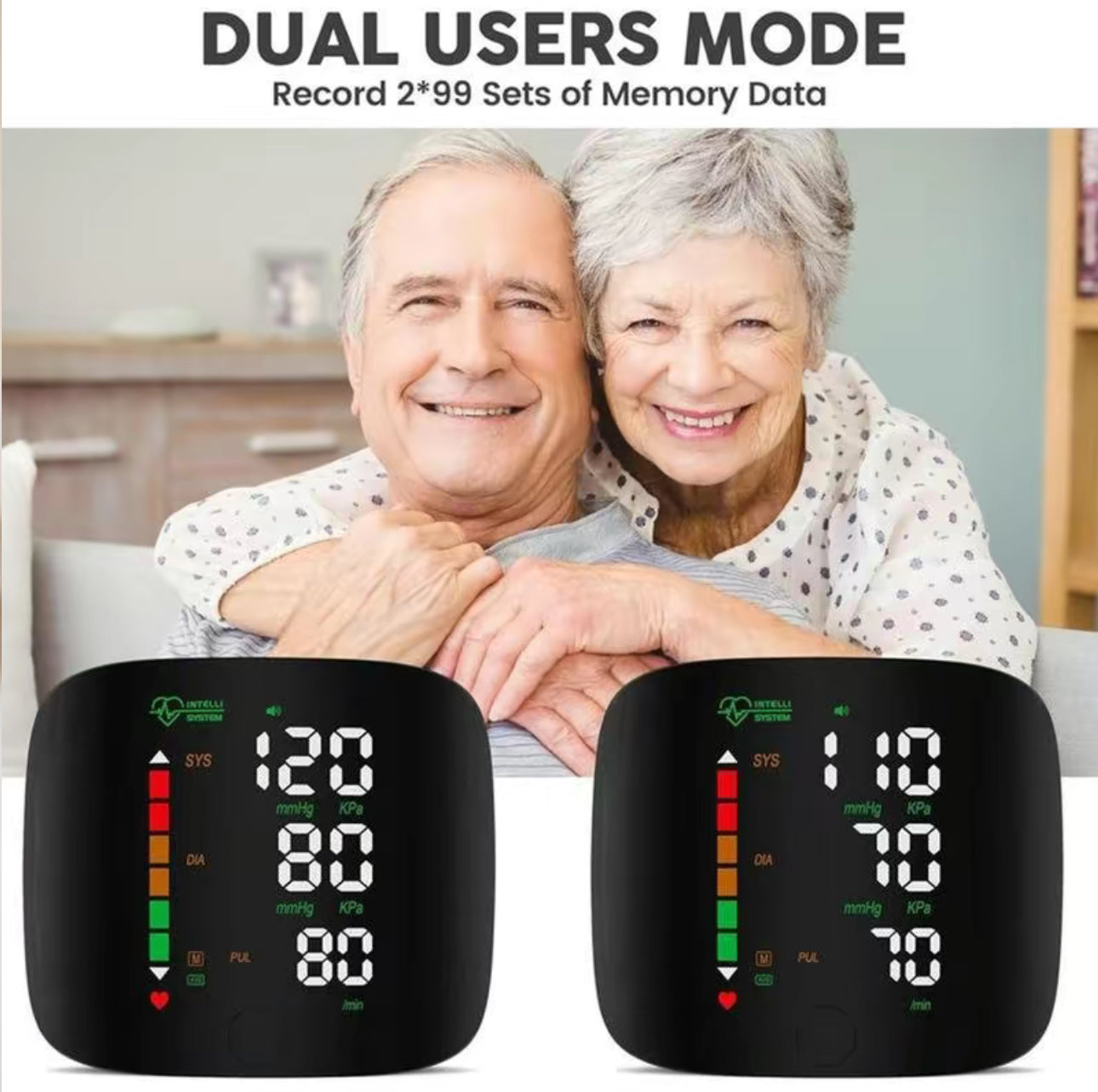 Moniteur de Poignet PulseTrack - Surveillance de la Pression Artérielle Premium