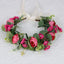 Elegant Flower Garland Hair Wreath for Special Occasions