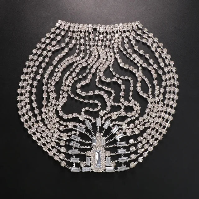 Rhinestone Bridal Headband Hat Forehead Hair Accessories Fashion Jewelry Wedding Crystal Head Chain Women Headpiece Gifts - Korvel