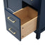 30-Inch Blue Bathroom Vanity with Ceramic Sink and Ample Storage - Ideal Choice for Small Bathrooms - Korvel