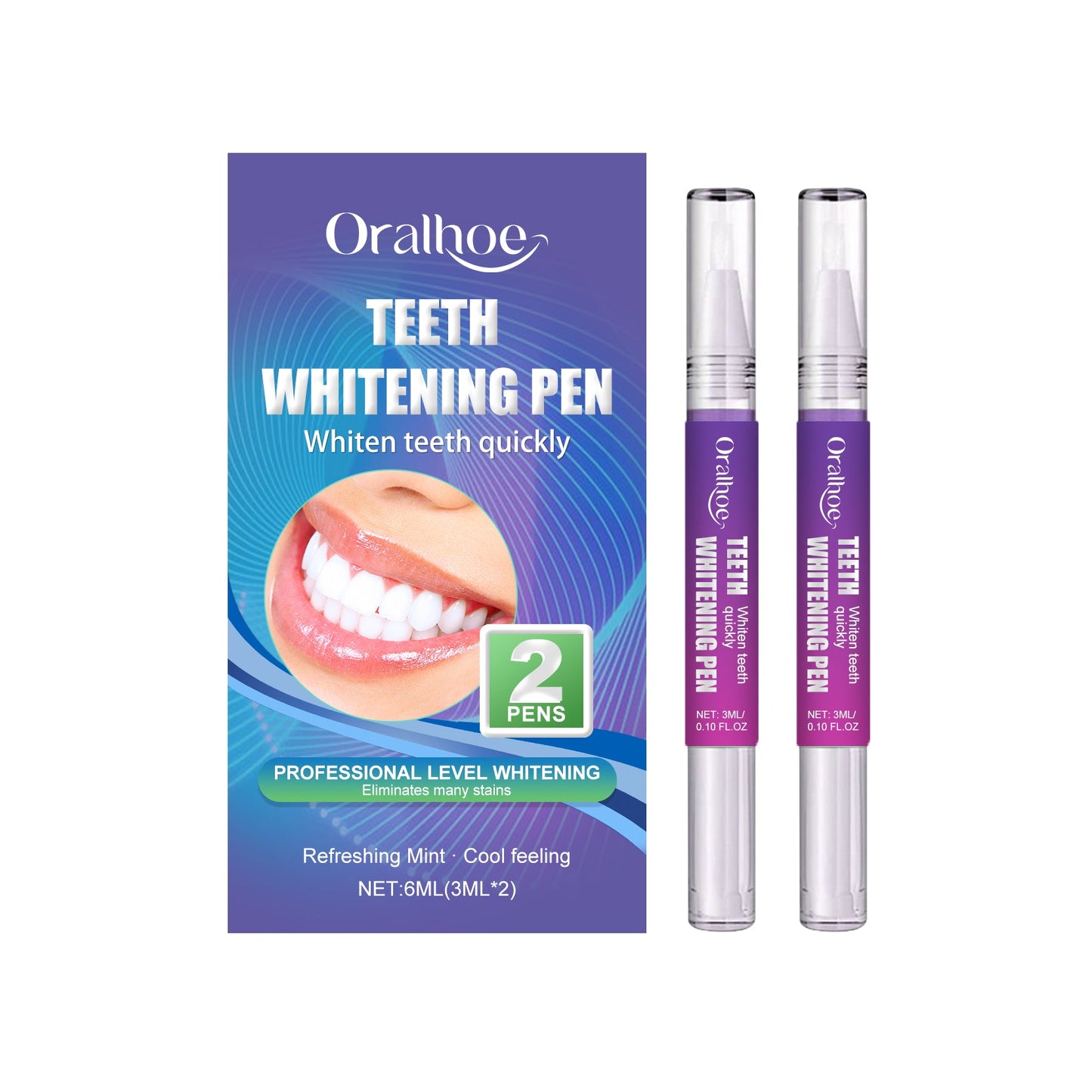 Tooth Care Gel Pen Gentle Teeth Cleaning Natural Shine Fresh Care Beauty Pen - Korvel