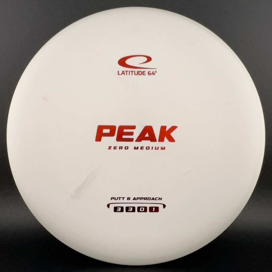 Zero Medium Peak - First Run Disc Golf Putter