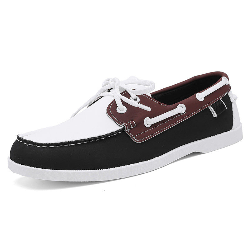 Casual Summer Men's Belted British Style Versatile Loafer Breathable Leisure Work Commuting Lazy Shoes - Korvel