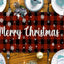 Christmas table flag holiday party restaurant decoration tablecloth linen checkered printed dining table tablecloth mat - Korvel