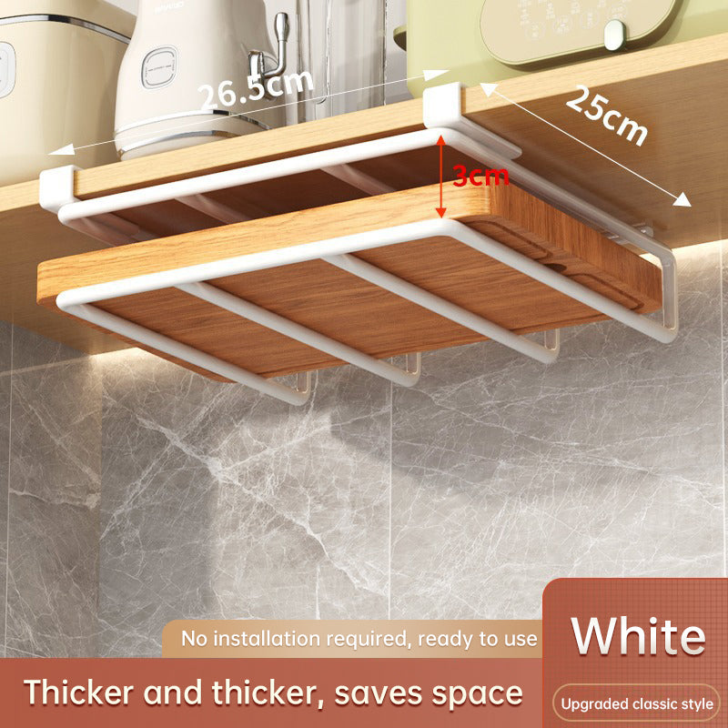 Under-Cupboard Hanging Organizer for Kitchen Essentials