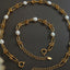 Elegant Freshwater Pearl Titanium Steel Necklace