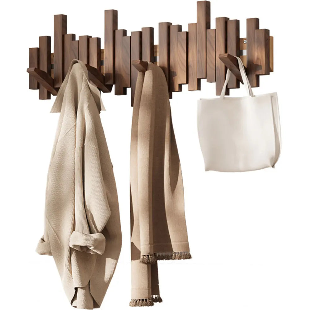 Elegant Wooden Piano Coat Rack for Stylish Organization