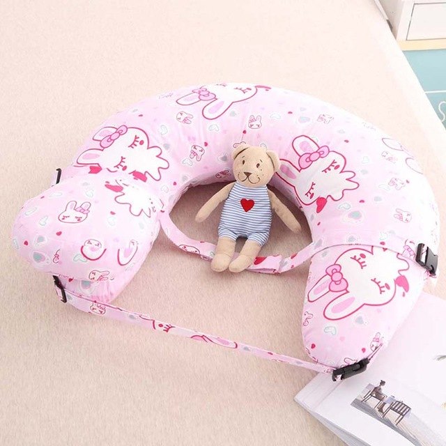Coussin d'allaitement multifonctionnel en forme de U pour le confort