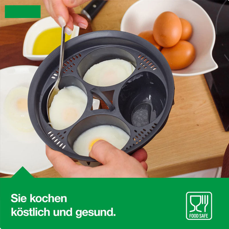 Moldes de Silicona Multifuncionales para Huevos para Thermomix TM5 TM6