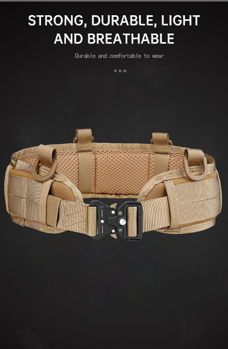 Functional Fitness Weight Lifting Athletes Outdoor Training Tactical Belt - Korvel