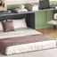 Queen Size Murphy Bed with Rotable Desk  Gray - Korvel