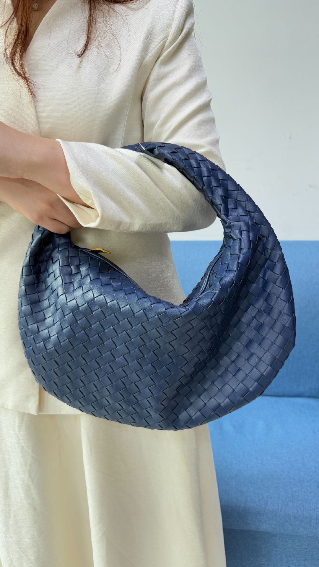 Premium Large Women's Woven Shopper Bag