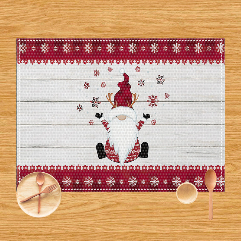 Premium Christmas Dining Mat - Heat-Insulating Table Decoration