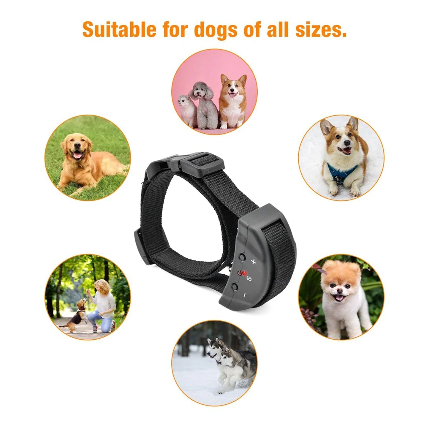 Premium Automatic Anti-Bark Control Collar for Dogs