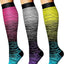 Sports pressure socks long tube socks calf socks compression socks skipping rope elastic cycling socks - Korvel