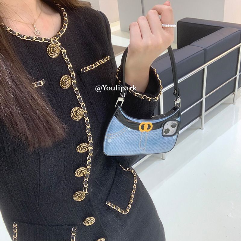Fashion Handbag In Autumn And Winter Is Suitable For 13 Apple 14ProMax Phone Case iPhone12 All Inclusive 11 - Korvel