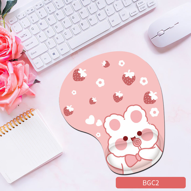 Comfortable Silicone Wrist Mouse Pad for Enhanced Productivity