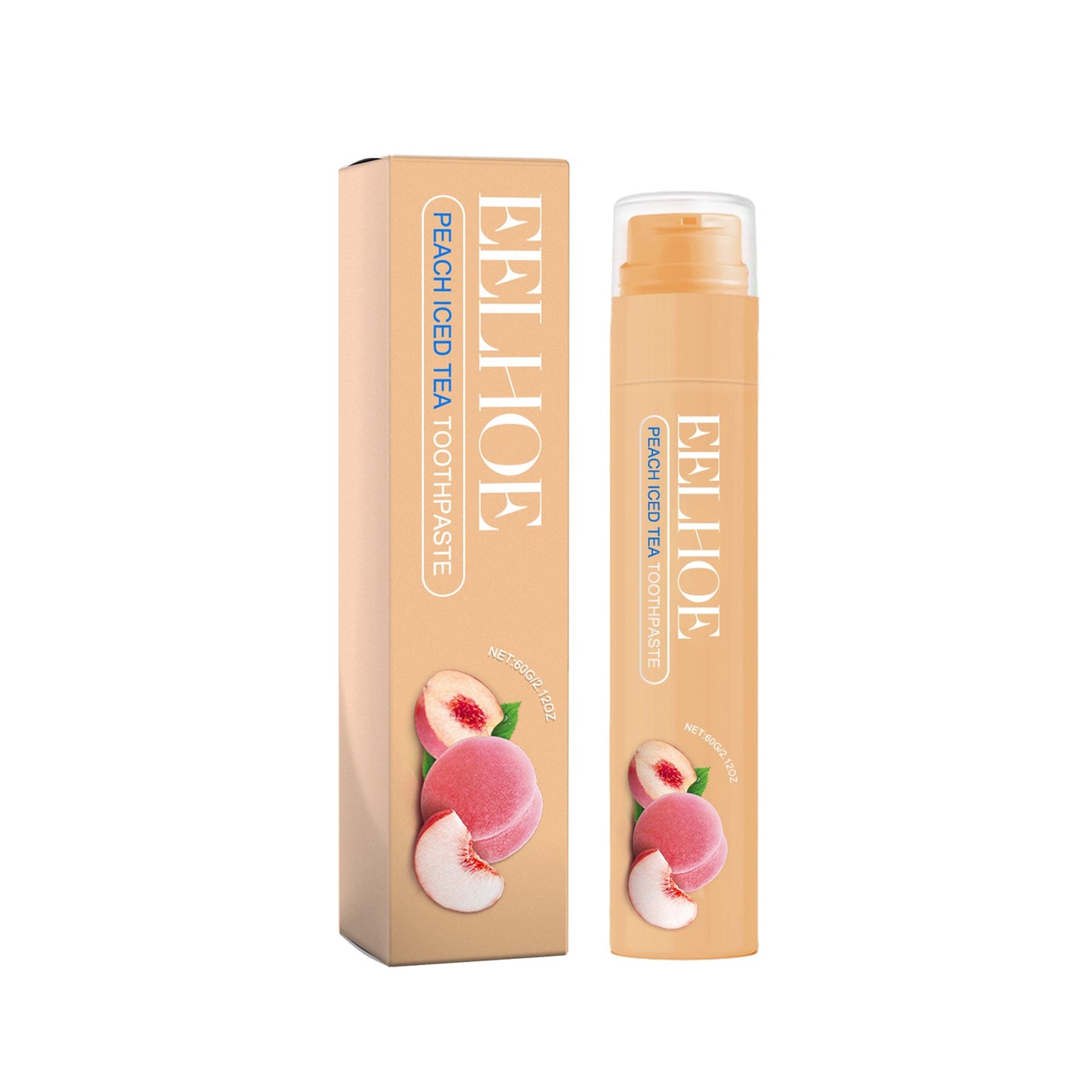 Fruity White Toothpaste Series, Clean Tooth Stains Fresh Breath White Tooth Care Toothpaste - Korvel
